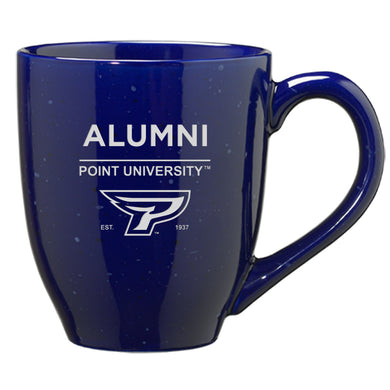 16 oz Bistro Speckled Ceramic Mug, Blue