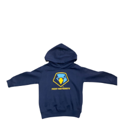 Infant Navy Emblem Zip-Up