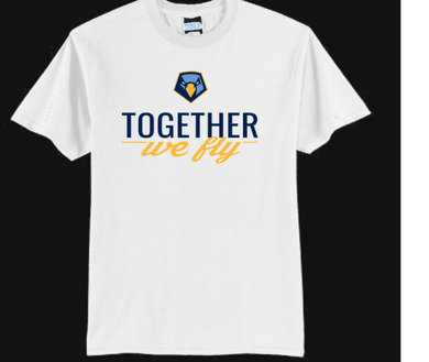 White Together We Fly T Shirt