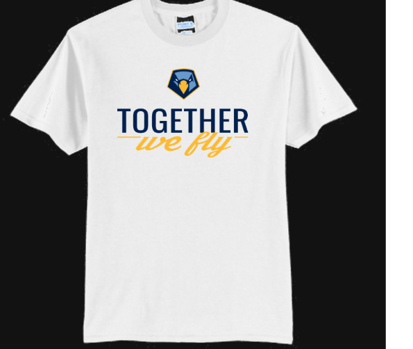 White Together We Fly T Shirt